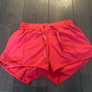 Lululemon Pink Tall Shorts (Size 6)